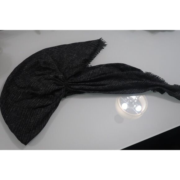 Grey Scarf Bar Pretied Headscarf Great Preowned Condition - Picture 1 of 2